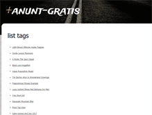 Tablet Screenshot of anunt-gratis.info